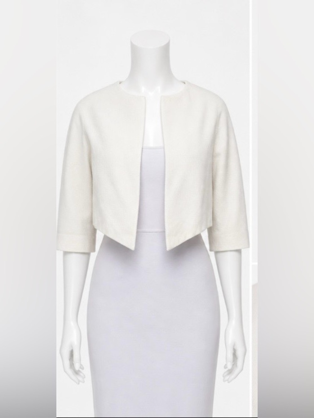 $1795 Balenciaga Nicolas Ghesquiere Dress Cropped Bolero Shrug Jacket NWT